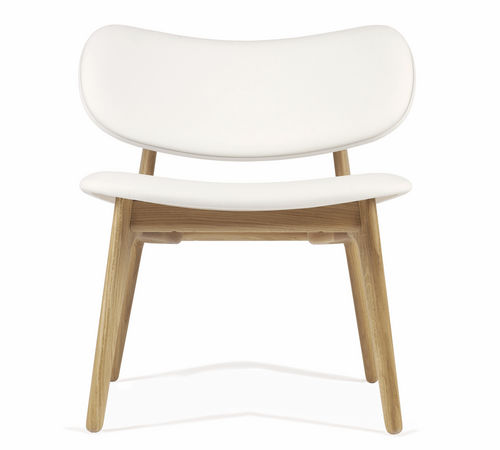 Moderner Stuhl - PLC LOUNGE - DAVIS - für den Innenraum / Holz / Polster