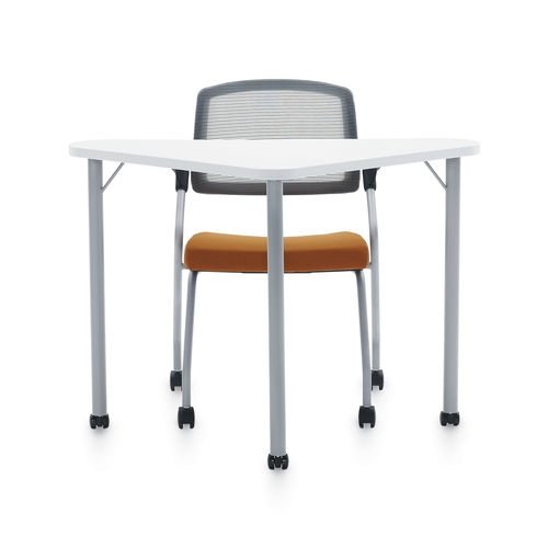 Moderner Unterrichtstisch - ZOOK™ - GLOBAL totaloffice - Laminat / Gestell aus Metall / rechteckig