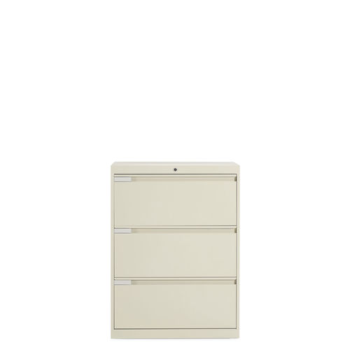 Laminat-Schreibtischcontainer - 1200 SERIES - GLOBAL totaloffice - mit 3 Schubladen / mit 2 Schubladen / mit 1 Schublade