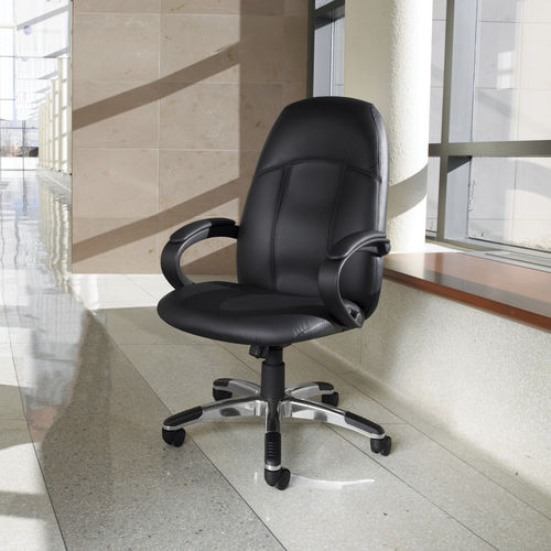 Moderner Bürosessel - TAMIRI - GLOBAL totaloffice - Leder / Polster / höhenverstellbar