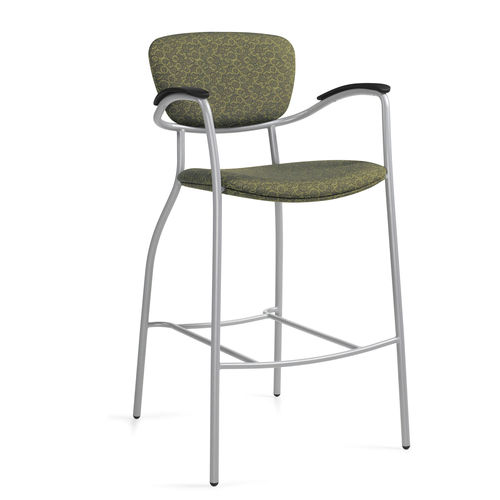 Moderner Barstuhl - CAPRICE™ - GLOBAL totaloffice - für den Innenraum / Stoff / Leder