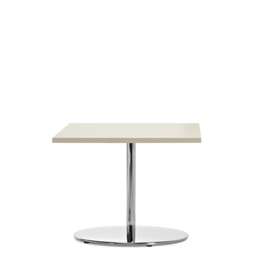 Moderner Couchtisch - JEO - GLOBAL totaloffice - Laminat / Gestell aus Metall / rund