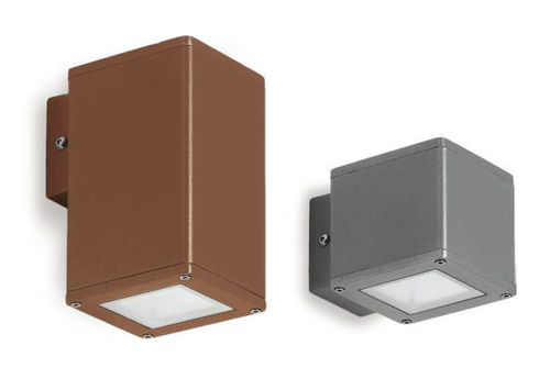 Moderne Wandleuchte - DROP - MARTINI Illuminazione - für Außenbereich / extrudiertes Aluminium / rechteckig