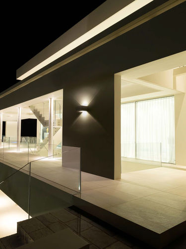 Moderne Wandleuchte - GIULIUS - MARTINI Illuminazione - für Außenbereich / Glas / extrudiertes Aluminium