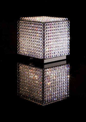 Tischlampe - MARTINI Illuminazione - Aluminium / Kristall / klassisch