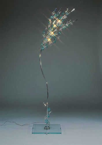 Stehleuchte - MARTINI Illuminazione - Aluminium / Kristall / Stil