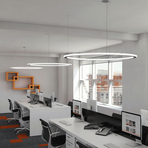 Hängeleuchte - MICRO RING DE - Beta-Calco - LED / rund / Aluminium