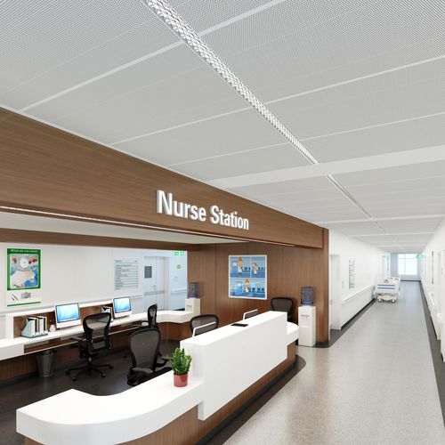 Deckeneinbauleuchte - LE LOUVRE - Beta-Calco - LED / linear / Objekteinrichtung