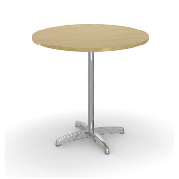 Moderner Bistrotisch - CAFE - AGATI - Laminat / Holzfurnier / Mineralwerkstoff