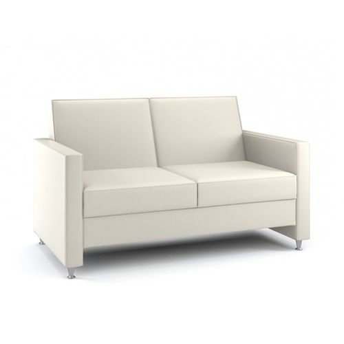 Modernes Sofa - TUXEDO - AGATI - Stoff / Polster / weiß