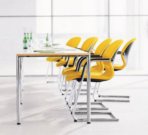 Moderner Besucherstuhl - 212 FS-LINE - Wilkhahn - für den Innenraum / Stoff / Polster
