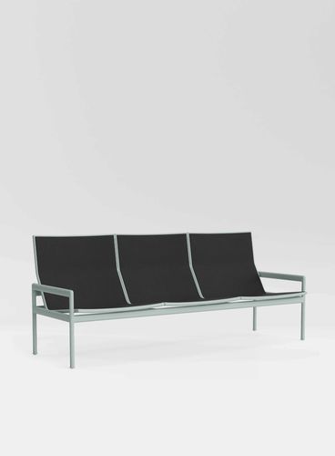 Modernes Sofa - SONORA SLING - BROWN JORDAN - für Außenbereich / Stoff / mit Armlehnen
