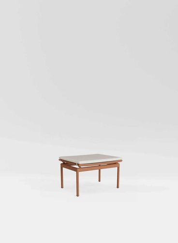 Moderne Ottomane - SONORA - BROWN JORDAN - Stoff / quadratisch / rechteckig