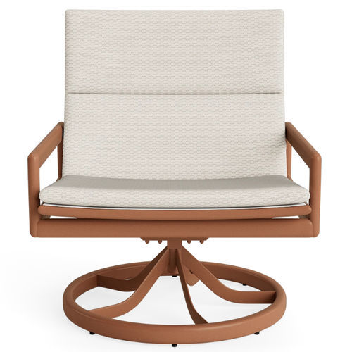 Moderner Sessel - SONORA - BROWN JORDAN - Stoff / Metall / ergonomisch