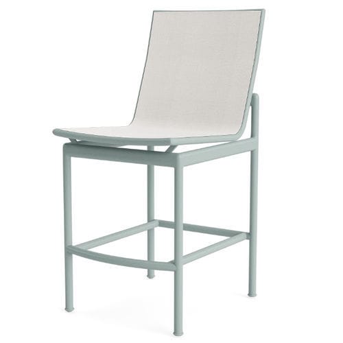 Moderner Barhocker - Sonora Sling - BROWN JORDAN - Stoff / Gestell aus Metall / ohne Armlehnen
