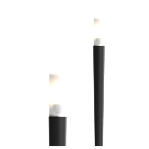 Moderner Lichtmast - RIVA - Hess GmbH Licht + Form - PMMA / galvanisiertem Stahl / Aluminium