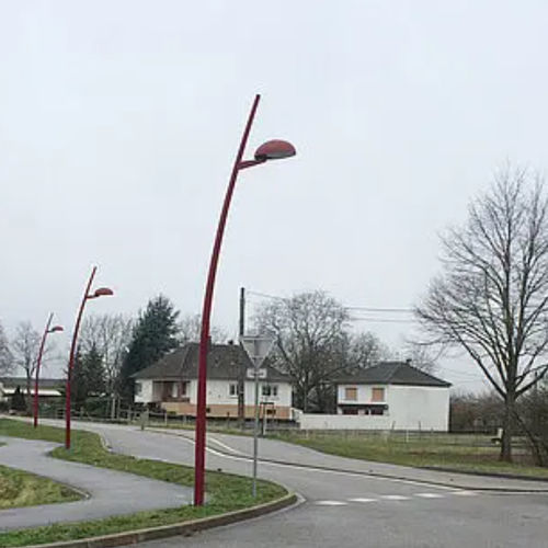 Straßenlaterne - CANTO - Hess GmbH Licht + Form - modern / galvanisiertem Stahl / Aluminium