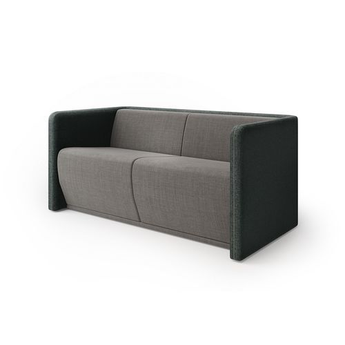 Modernes Sofa - Valli Drift - schiavello - Stoff / Leder / mit Armlehnen