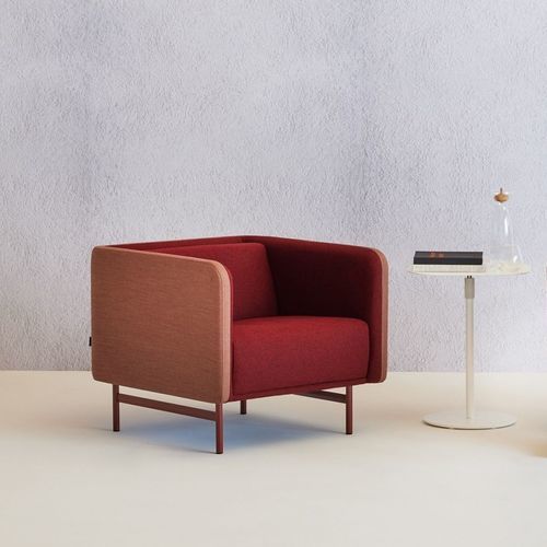Moderner Sessel - Valli Float - schiavello - Stoff / Leder / ergonomisch