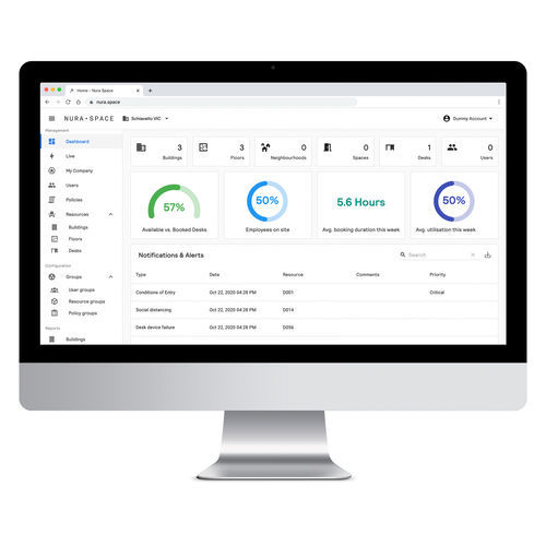 Überwachungssoftware - Nura Space - schiavello - Management / Analyse / Kontroll