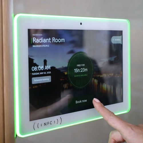 Bedientastatur für Dauerüberwachung - FQR NX - schiavello - wandmontiert / mit Touchscreen / kabellos