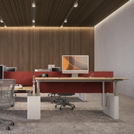 Tischgestell / lackiertes Metall - Krossi Surround - schiavello - modern / für Büro