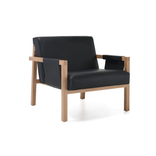Moderner Sessel - Toro Badjo - schiavello - Stoff / Samt / Leder