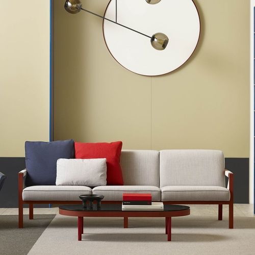 Modernes Sofa - Toro Badjo - schiavello - Stoff / Samt / Leder
