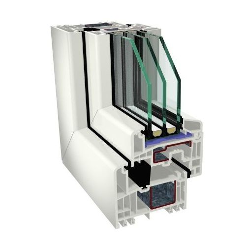 PVC-Fenster - GEALAN-LUMAXX  - ARUTECH PARIMAD AKNAD OÜ - Flügel / mit Dreifachverglasung / wärmeisoliert