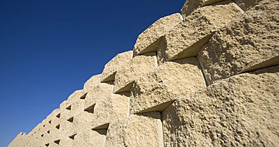 Massiv-Betonstein - KEYSTONE® - Cultured Stone Products - für Stützmauer / für Gartenzäune / Steinoptik