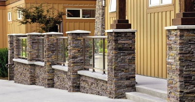 Steinverblender - PRO-FIT ALPINE LEDGESTONE - Cultured Stone Products - für Außenbereich / rustikal / Dekor