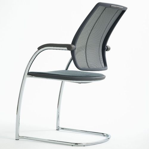Moderner Besucherstuhl - DIFFRIENT - Humanscale - für den Innenraum / Stoff / Leder