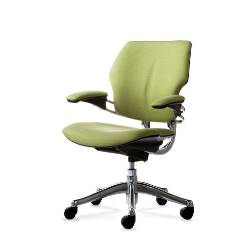 Moderner Bürosessel - FREEDOM - Humanscale - Leder / Stoff / schrägstellbar