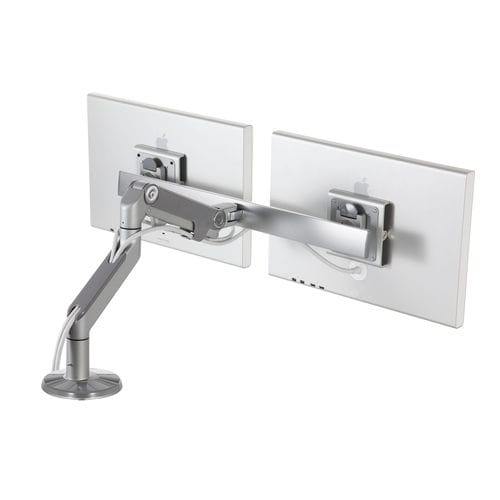 Büro-Bildschirmhalterung - M8 CROSSBAR - Humanscale - doppelt