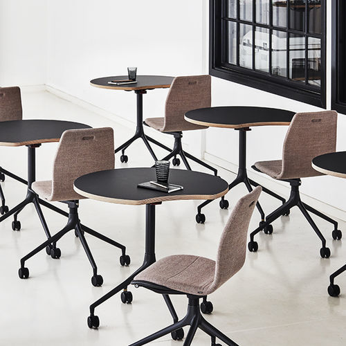 Moderner Bürostuhl - CCSB7B7FAK01U - HOWE - für den Innenraum / Stoff / Leder