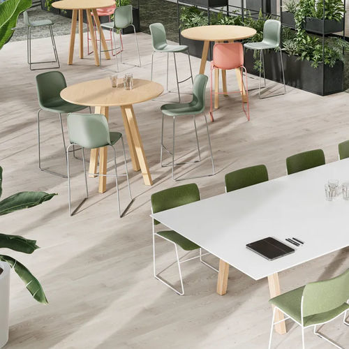 Moderner Tisch - FOHF1AYR150830V30000 - HOWE - Holz / Gestell aus Holz / rechteckig