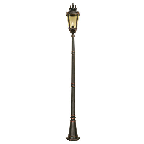 Straßenlaterne - BALTIMORE - Elstead Lighting Ltd - klassisch / geblasenes Glas / mit Glühlampe