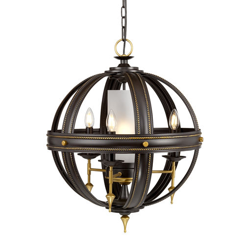 Klassischer Kronleuchter - REGAL - Elstead Lighting Ltd - Stahl