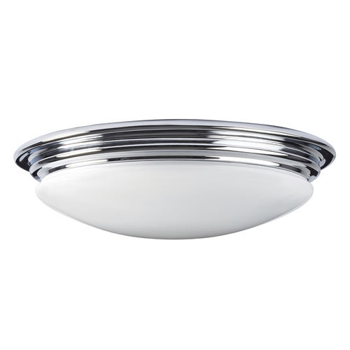 Klassische Deckenleuchte - BROMPTON - Elstead Lighting Ltd - rund / Glas / Metall