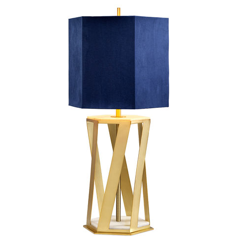 Tischlampe - APOLLO - Elstead Lighting Ltd - Stahl / Seide / modern
