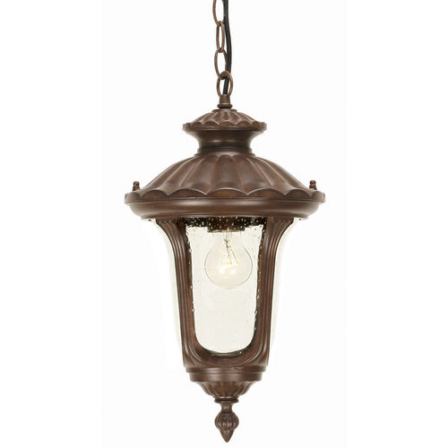 Hängelampe - CHICAGO - Elstead Lighting Ltd - Stahl / geblasenes Glas / klassisch