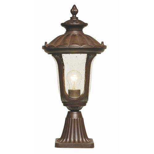 Leuchtpoller für Privatgebrauch - CHICAGO - Elstead Lighting Ltd - klassisch / Stahl / geblasenes Glas