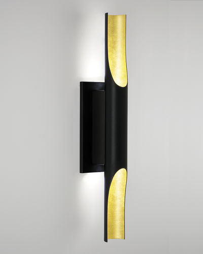 Moderne Wandleuchte - HALFPIPE - BOYD - für den Innenraum / Glas / linear