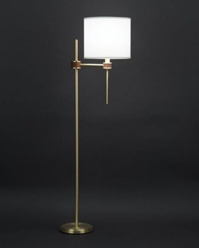 Stehleuchte - TOPANGA - BOYD - Holz / Metall / modern