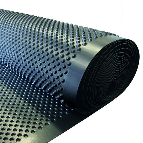 Bossenwerk-Drainagefolie - CDM 508 eco Floor - Newton Waterproofing Systems - Polyethylen HDPE / für horizontale Drainage / für Fußboden