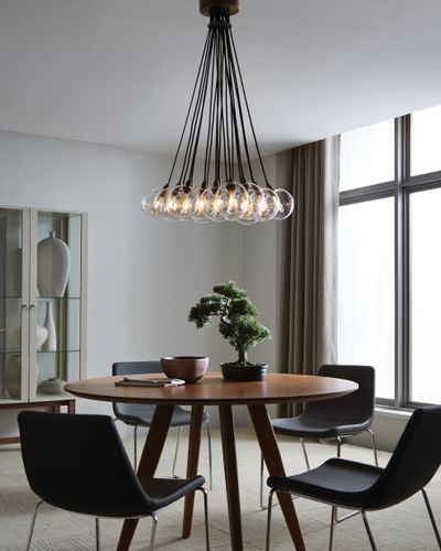 Moderner Kronleuchter - GAMBIT - TECH LIGHTING - Borosilikatglas / LED