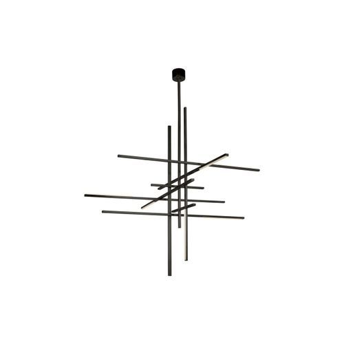 Moderner Kronleuchter - CITYSCAPE GRANDE - TECH LIGHTING - Kristall / Messing / für Gewerbegebrauch
