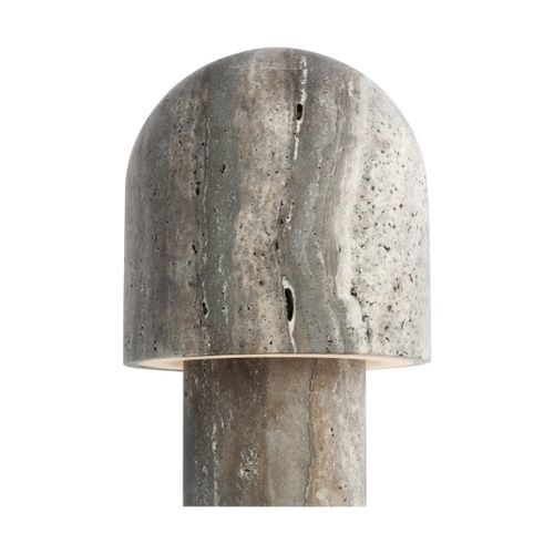 Tischlampe - KENNETT  - TECH LIGHTING - Travertin / modern / mit Kabel