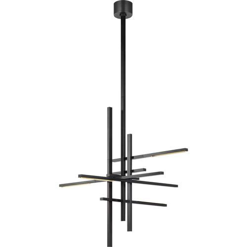 Moderner Kronleuchter - CITYSCAPE - TECH LIGHTING - Metall / Messing / Kristall