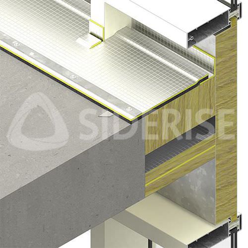 Schallisolierung - CVB/C - Siderise Group - Platten / für Fassade / nicht brennbar